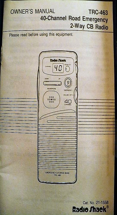 RadioShack TRC-463